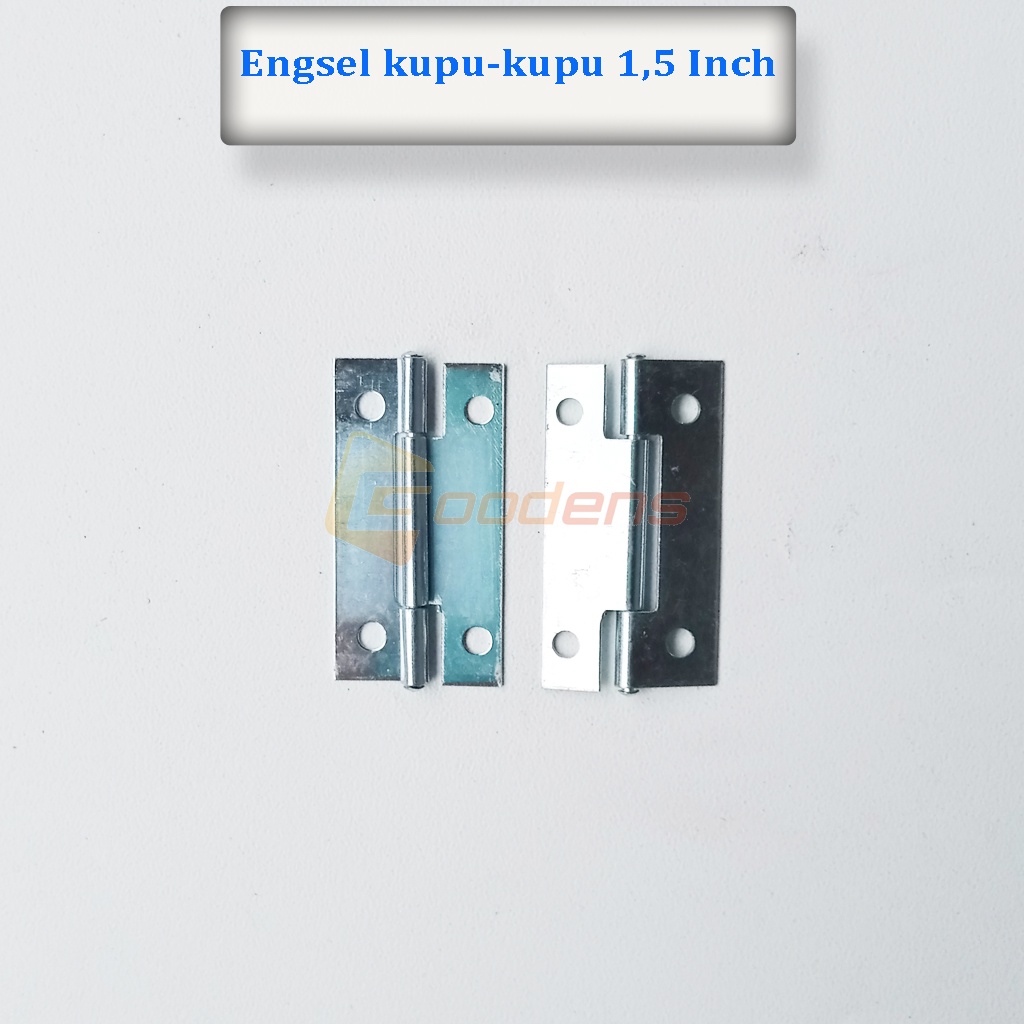 Engsel Kupu-kupu 1,5 Inch Engsel Kandang Engsel Tipis