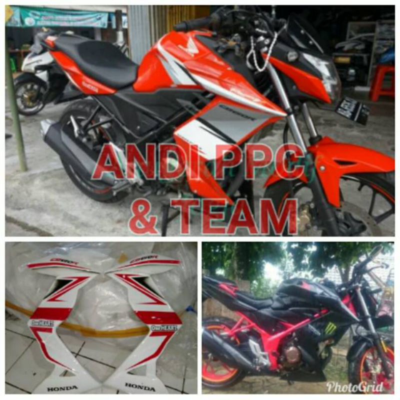 half fairing new cb150r sayap cb 150r