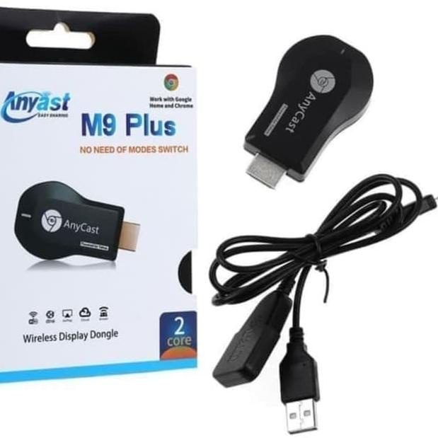 Dongle anycast M9 plus 1080p wifi hdmi wireless Original 100% - M4 PLUS