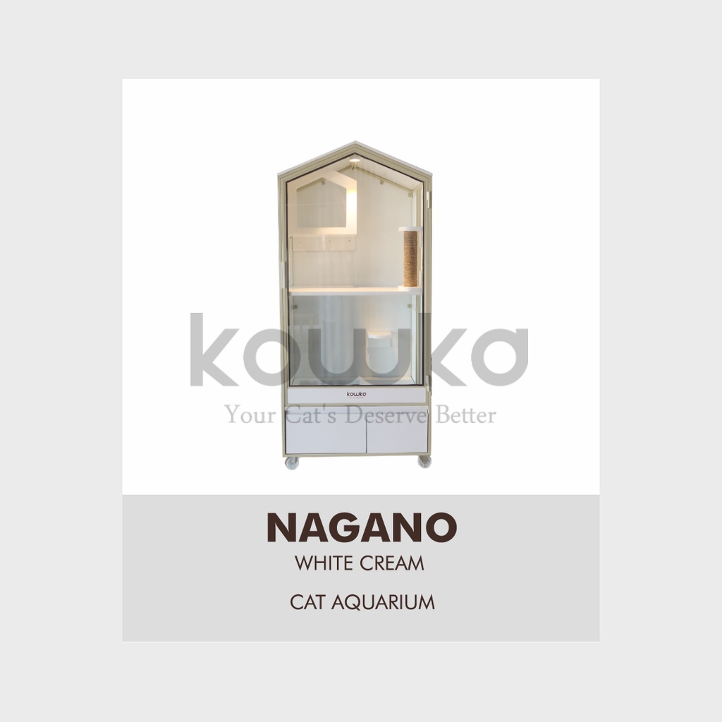 Nagano White Cream | Cat Aquarium | by Kowka Indonesia
