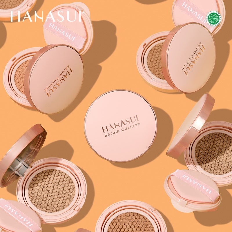 Hanasui Serum Cushion With UVA+UVB Protection