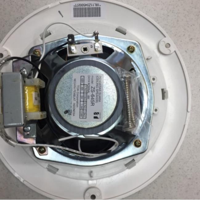 Ceiling / Speaker Plafon TOA ZS646R/ ZS 646 R / ZS646 R / ZS-646R