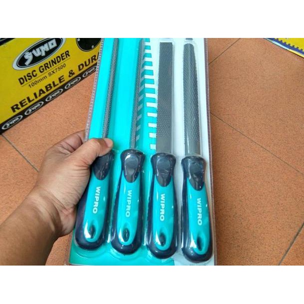 4pcs Kikir kayu set 8" ( Besar ) kikir tukang heavy duty Best Quality