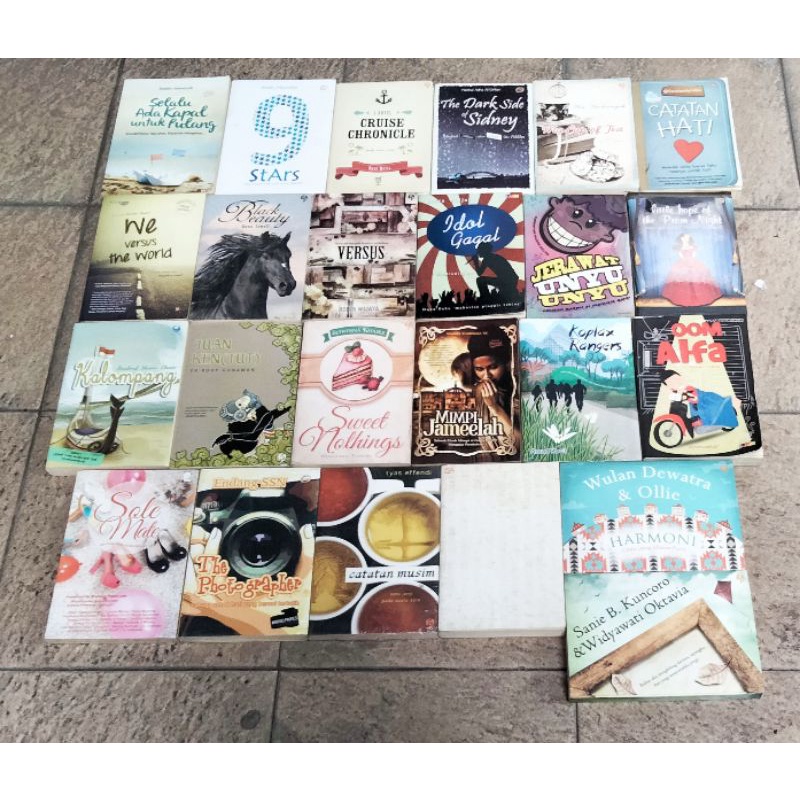 Obral Novel / Novel Kisah Nyata / Novel Dewasa / Original