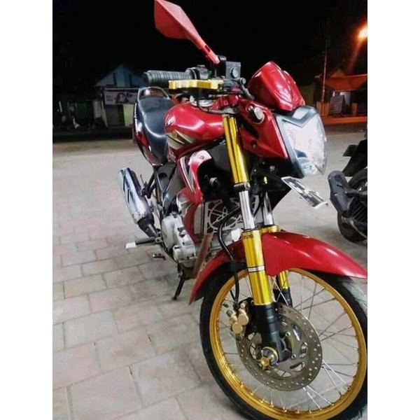 COVER TABUNG SHOCK DEPAN VARIASI HONDA BEAT SCOOPY VARIO DLL