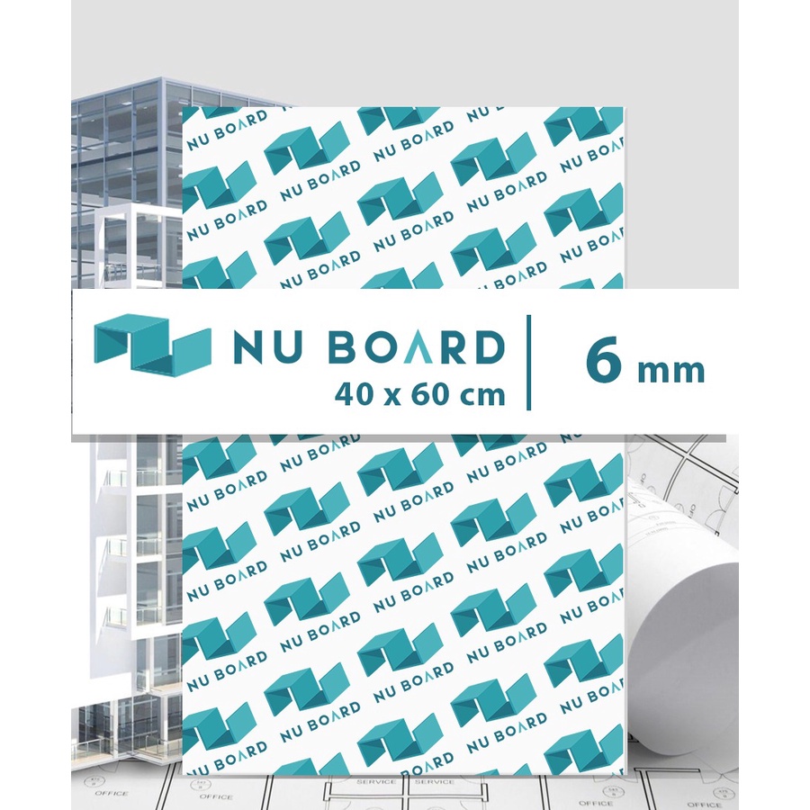 PVC BOARD 6 MM/PVC FOAM BOARD (Ukuran 60 x 40 Cm)
