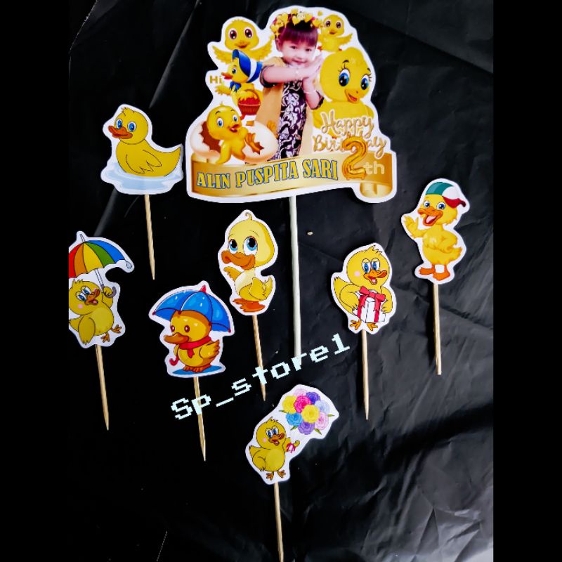 

Cake toper custom lapis Styrofoam toper termurah cake toper karakter