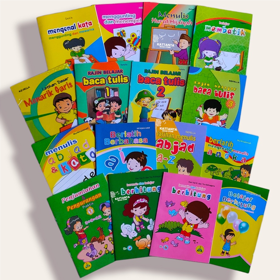 BUKU ANAK - BUKU BELAJAR MEMBACA DAN MENULIS