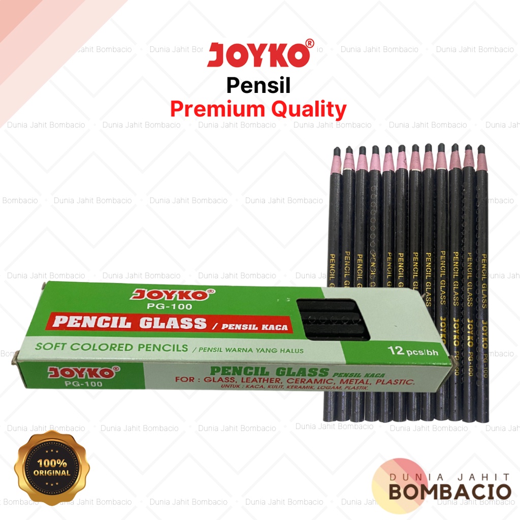 

JOYKO Pensil Kaca / Pencil Glass / Pensil kain