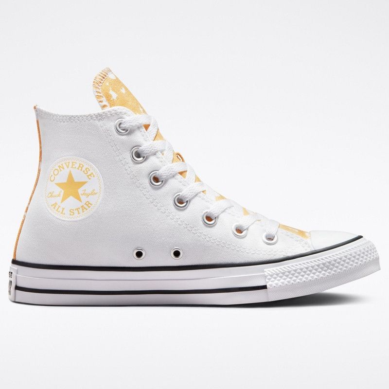 Sepatu Converse CTAS HI White Cyber Mango A01193C Women's Shoes