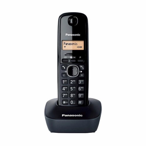 Wireless Phone Panasonic KX-TG1611 Black/ Telepon Panasonic 1611