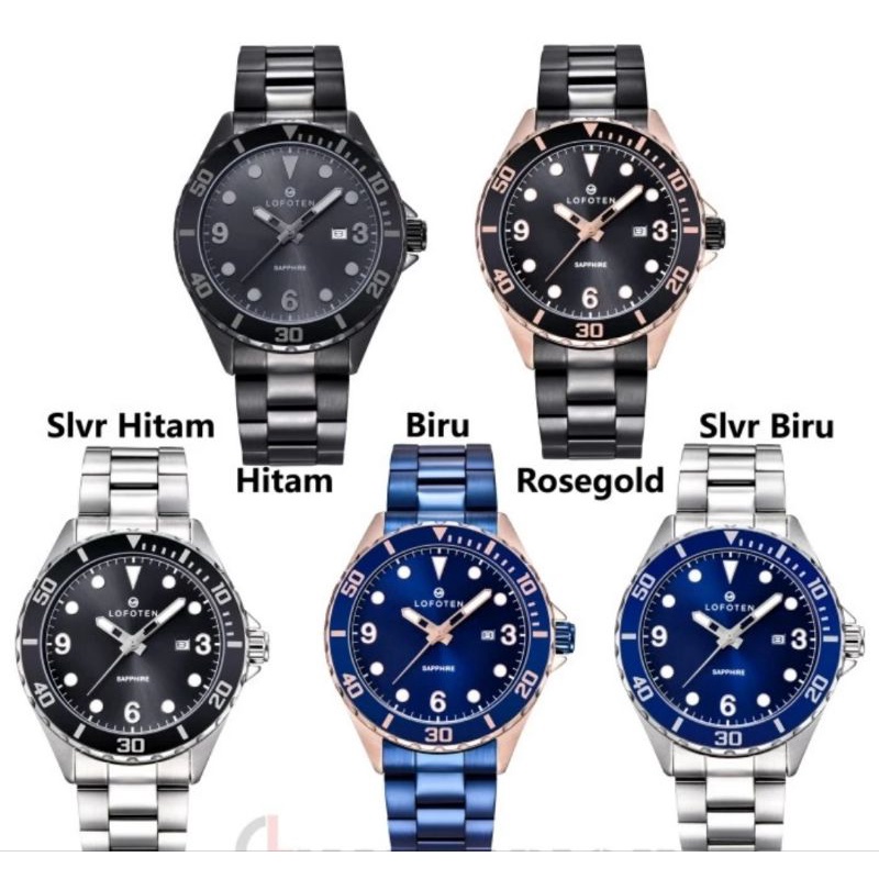 jam tangan original Lofoten L 6513 shapire