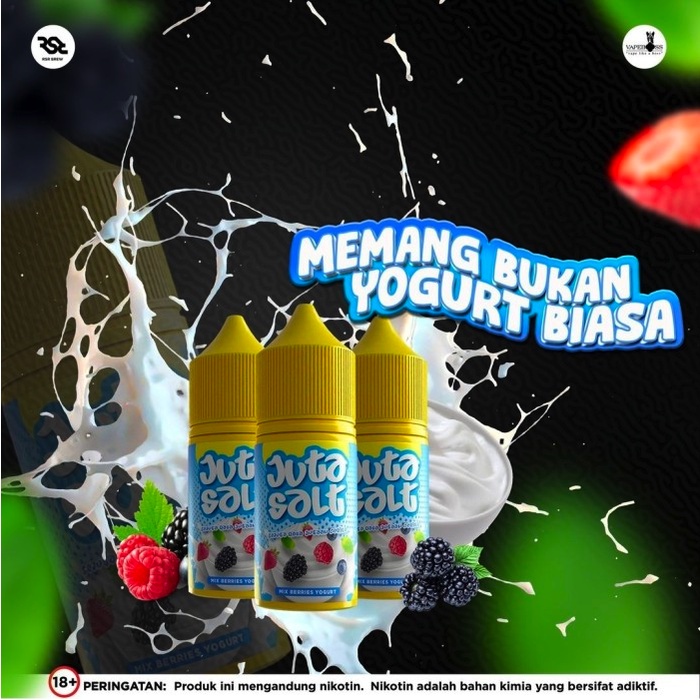 JUTA YOGHURT MIX BERRIES 30ML BUAH ENAK