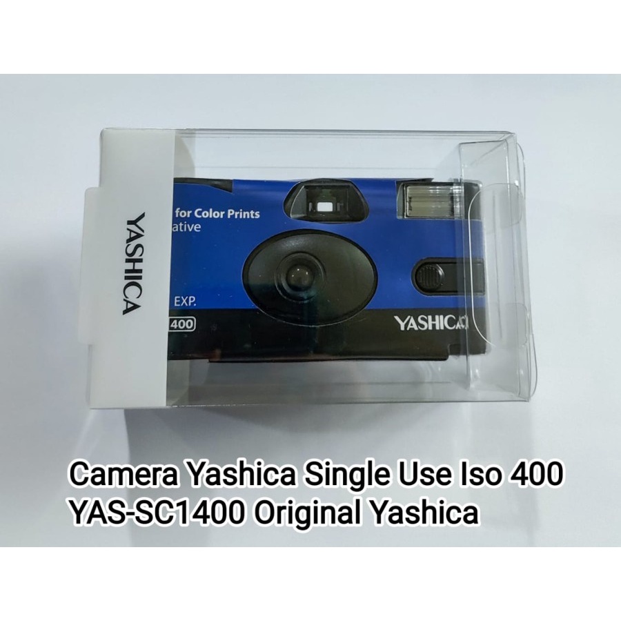 Jual YASHICA YASSC1400 SINGLE USE DISPOSABLE CAMERA IS0400 27EXP