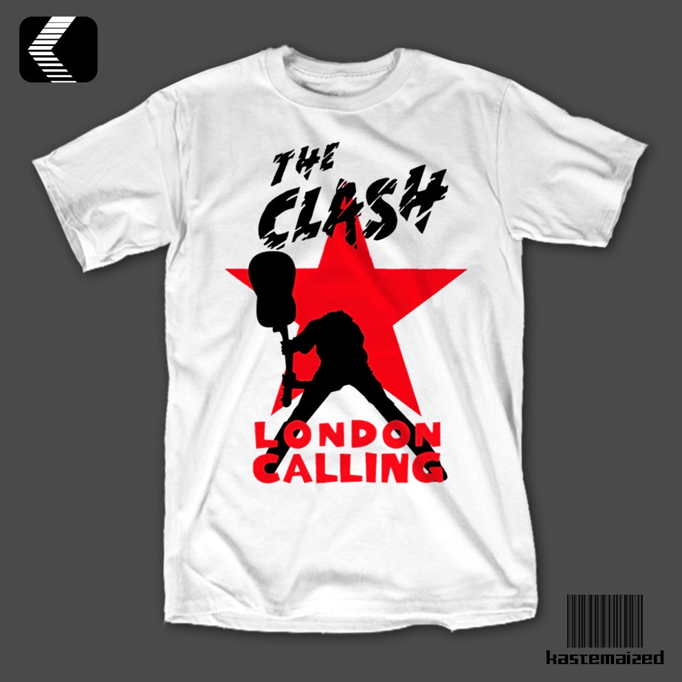 Kaos Band - The Clash - London Calling Putih