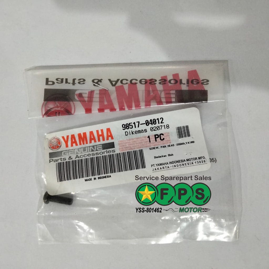 BAUT / 98517-04012 / SCREW, PAN HEAD