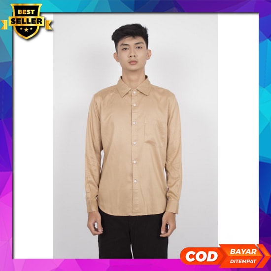 Terbaru Kemeja Flanel Pria Lengan Panjang Kualitas Premium Unisex Atasan Pria Kemeja Pria Kotak Kota