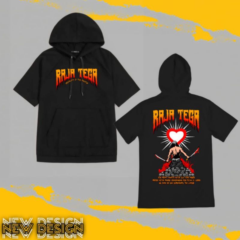 TS HOODIE DISTRO PSHT RAJA TEGA MOTIF ORANGE DESAIN TERBARU KAOS HOODIE DISTRO PSHT DESAIN TERBAIK K