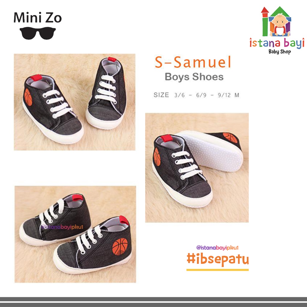 MINIZO Prewalker Bayi Boy - Prewalker Shoes/Sepatu Bayi