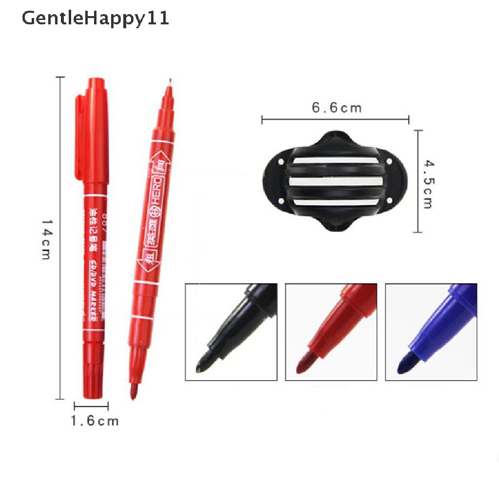 Gentlehappy Golf Ball Alignment Tool Penanda Bola Golf Liner Penanda Garis Bola Golf Set id