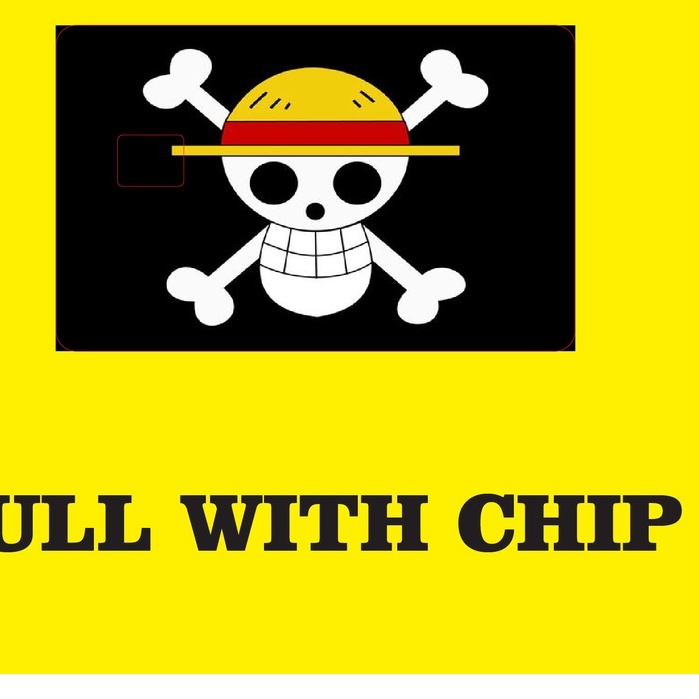 mugiwara flags straw hat one piece pirates of hearts op skincard skin atm flazz kredit id card best - skin card waterproof anti air sticker atm