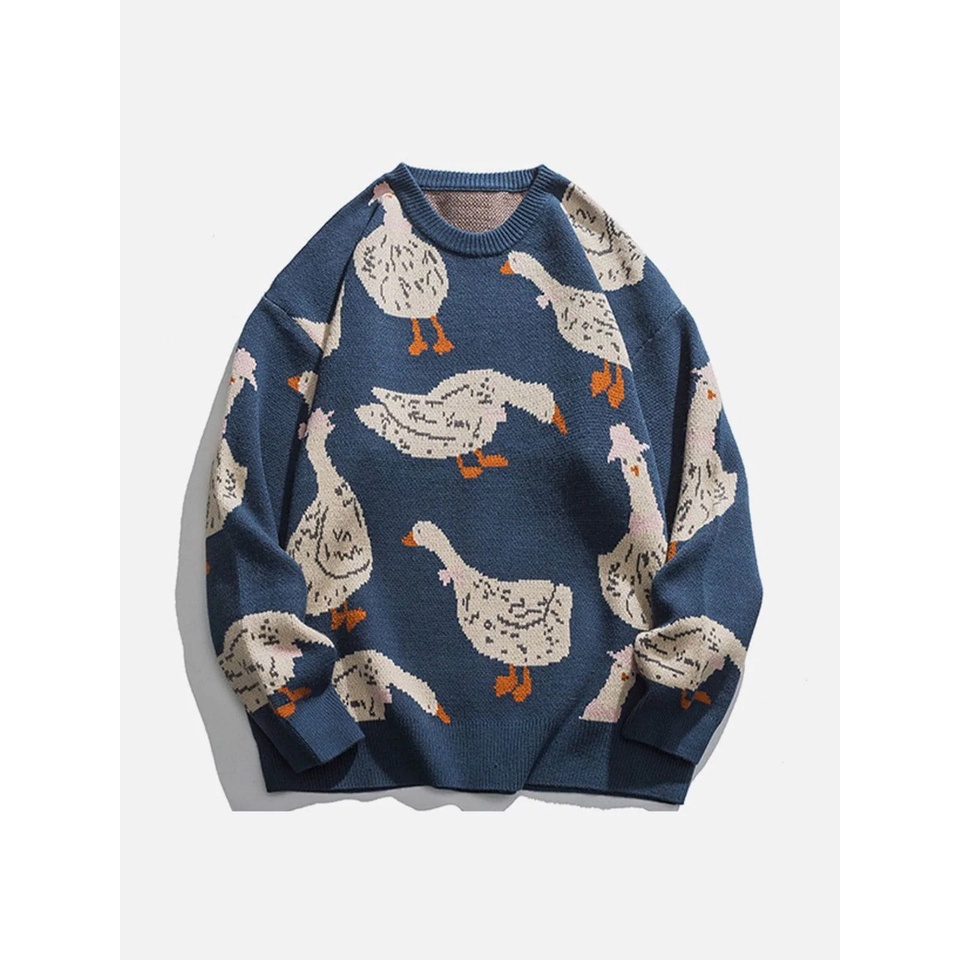 Winter pullover duck cute sweater
