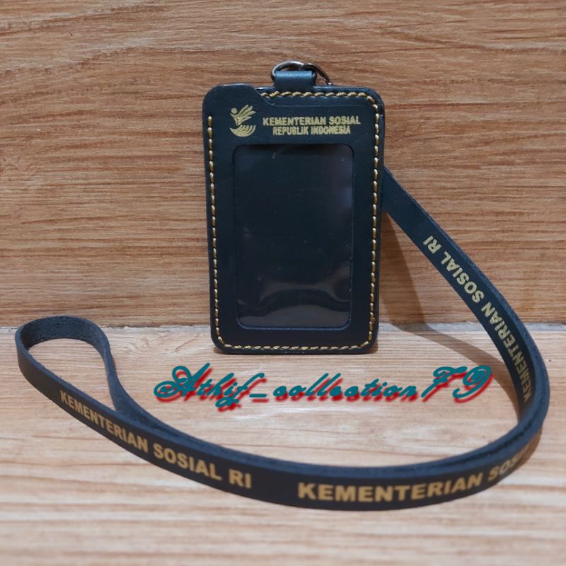 

Tempat Id Card Kemensos Kulit Holder Id Card Kulit Kementerian Sosial Kalung
