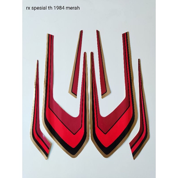 STRIPING ORI YAMAHA RX Spesial Th 1984/ warna merah