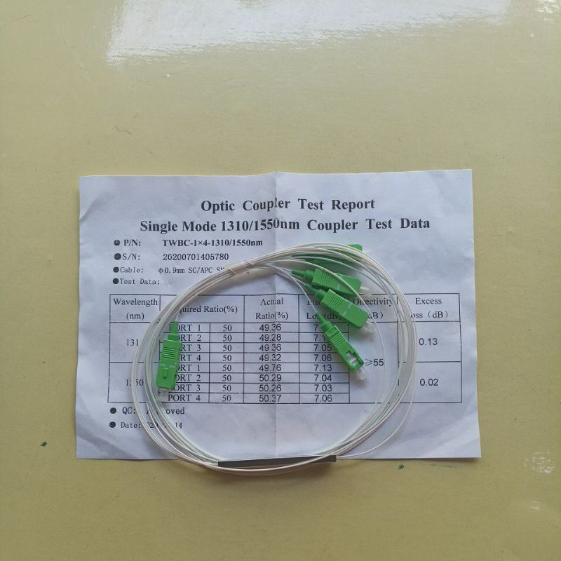 splitter plc 1-4 sc apc
