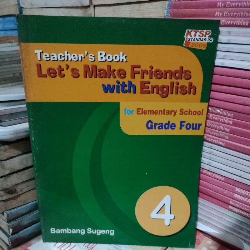 Teacher's book let's make friends with english grade 4.   vup3