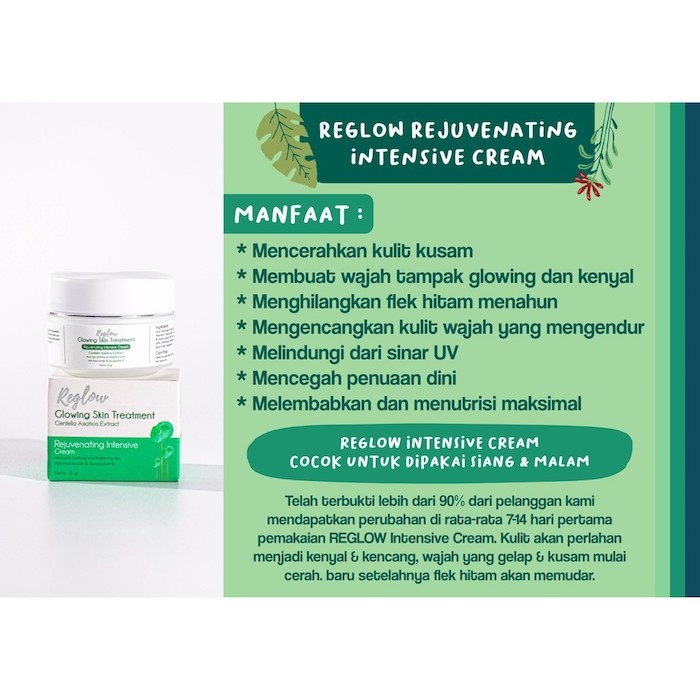 REGLOW SKINCARE [BONUS SHEET MASK] PAKET GLOWING ORIGINAL BPOM MENCERAHKAN WAJAH PUTIH KENYAL