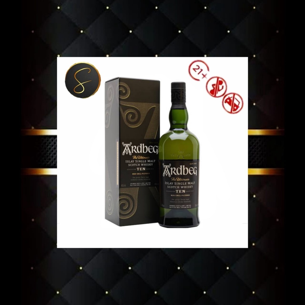 ARDBEG TEN (10) YEARS OLD ISLAY SINGLE MALT SCOTCH WHISKY 700 ML