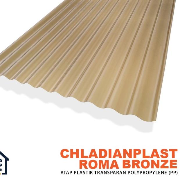 Atap Fiber Gelombang Transparan (2.4 meter)