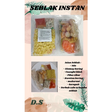 

Seblak instan , Harga tertera dpt 2pcs