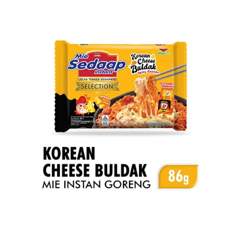

MIE SEDAAP KOREAN CHEESE BULDAK 86 GRAM
