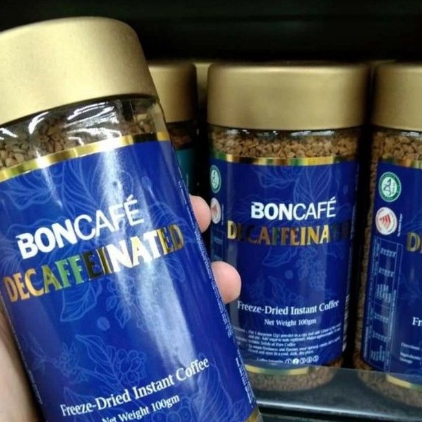 

Boncafe Coffee Decaffeinated Decaf Freeze Dried Instant Coffee 100gr