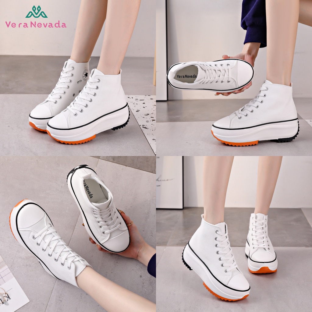 Vera Nevada Sepatu Sneakers Wedges Wanita Sport Shoes VN1165