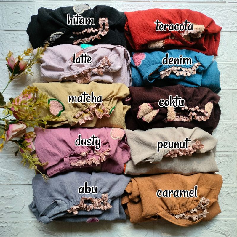 BERGO ANAK 3D / JILBAB ANAK / HIJAB ANAK / JILBAB KERUT / JILBAB KERUT ANAK / BERGO TALI ANAK / JILBAB INSTAN ANAK / HIJAB INSTAN ANAK