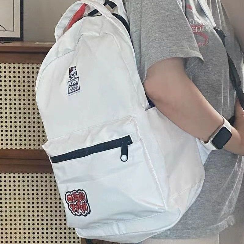 Sera 2022 baru tas sekolah hellokitty pasang merek ransel pria dan wanita lucu kekanak-kanakan tas sekolah ransel ringan siswa