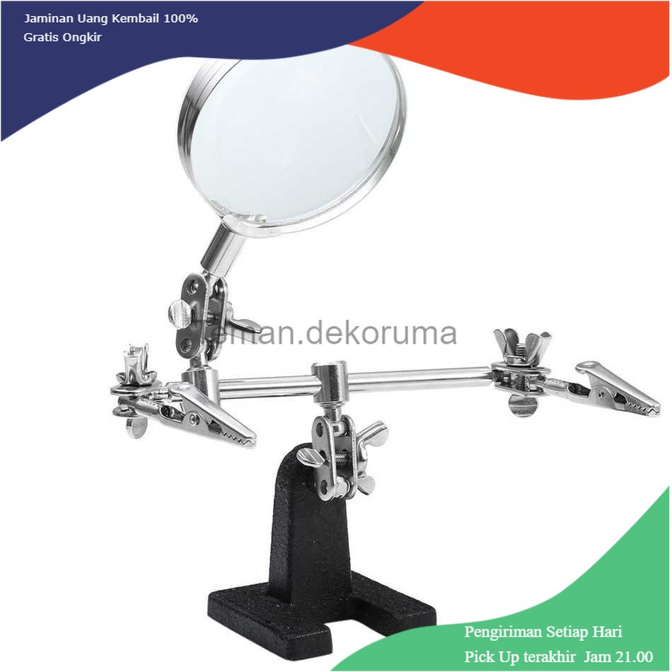 TD-PR2 ZEAST Helping Hand Tool Kaca Pembesar dengan Penjepit - TE-805