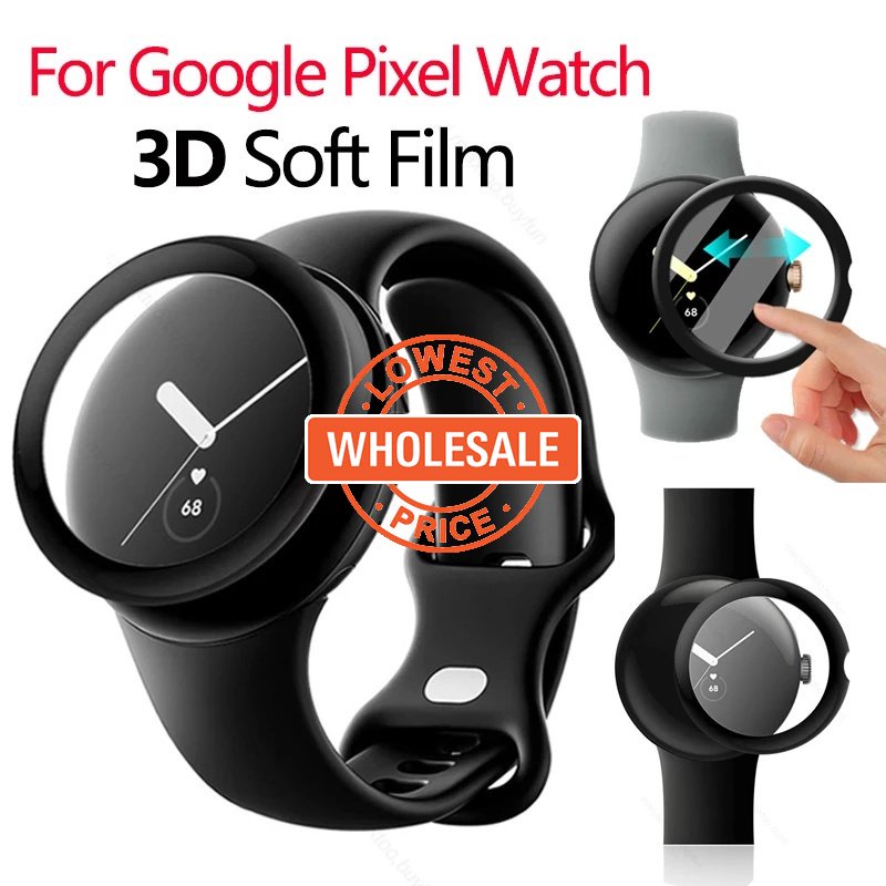 Film Pelindung Layar Transparan HD Anti Air Untuk Google Pixel Watch