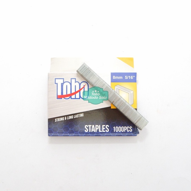 

Isi Stapler Tembak TOHO 8mm Staples Refill Stapler - 1 Box Kecil