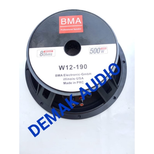 SPEAKER BMA 12 INCH SPIKER BMA W 12-190 ORIGINAL