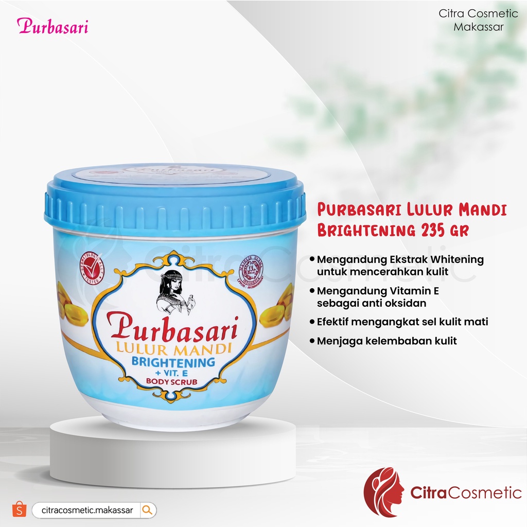 Purbasari Lulur Mandi Series 125 Gr | 235 Gr