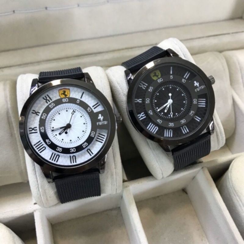 Jam Tangan Pria Analog Tali KARET BENNENTON