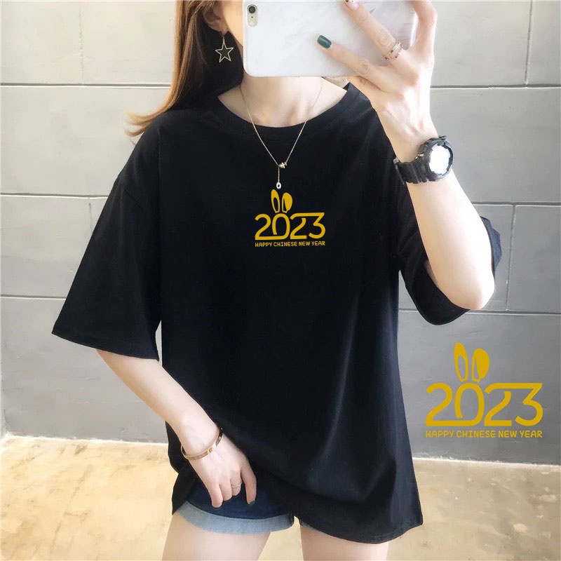 YOURSTYLE1119 - KAOS 2023 CNY KAOS IMLEK KEKINIAN TERLARIS KEREN UNISEX OVERSIZE