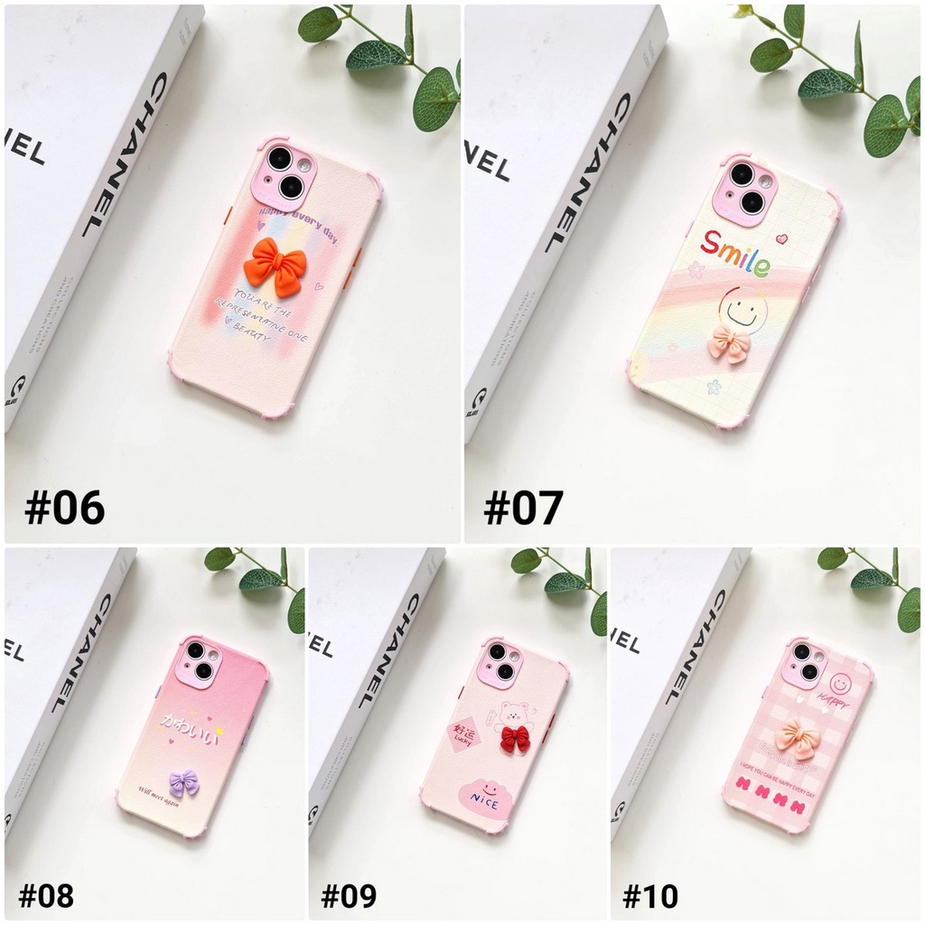 REDMI 10 REDMI NOTE 9 10 10S 4G 10 5G 10 PRO POCO M3 POCO X3 | RIBBON 3D KOREAN Soft Case Leather Lens Cover