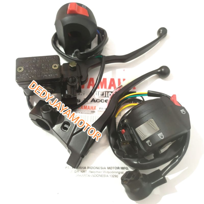 Master rem atas Assy Vixion new 2013-2014 sepaket + dudukan spion kiri + handle kopling holder Saklar kiri-kanan vixion new 2013-2014 harga sepaket