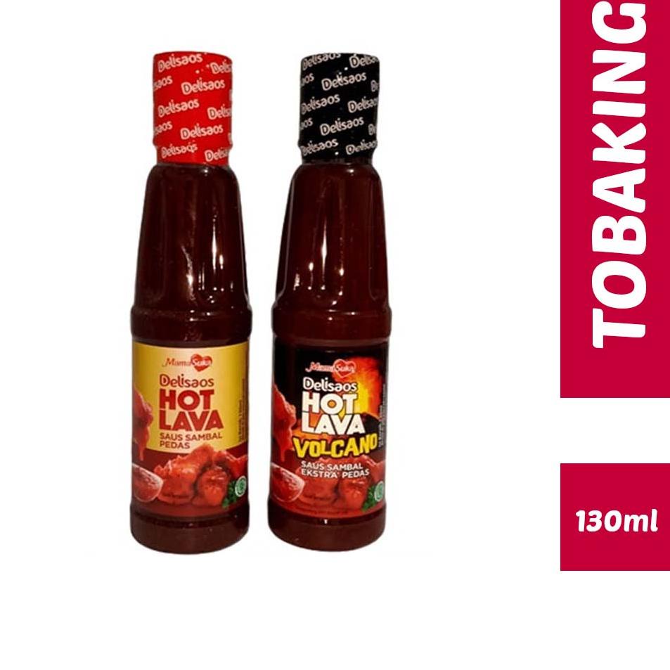 

⇙ MamaSuka Delisaos Hot Lava Volcano Sauce Halal 130ml Mama suka Saus Sambal ➘