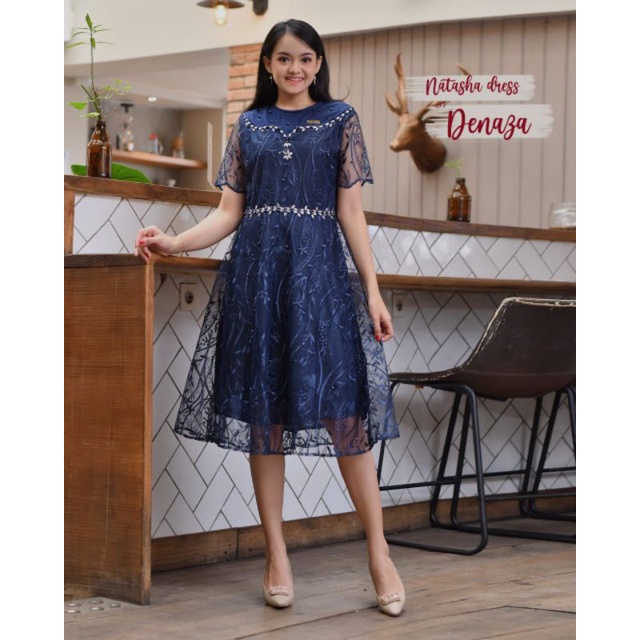 DRESS NATASHA / PROMO DRESS NATAL TERLARIS / DRESS PENDEK  / DRESS KONDANGAN / DRESS LAMARAN / DRESS